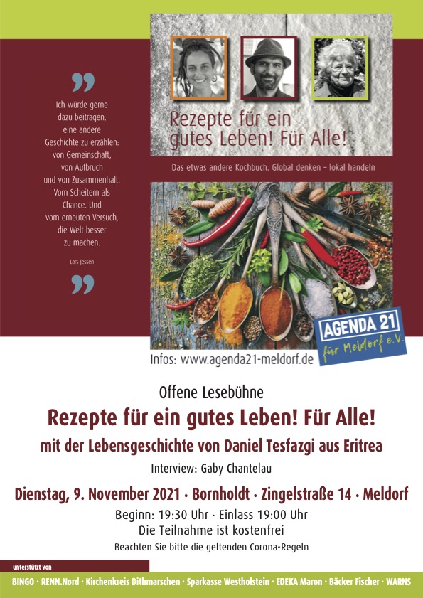 Vorstellung unseres Kochbuches in der Kulturkneipe Bornholdt in Meldorf